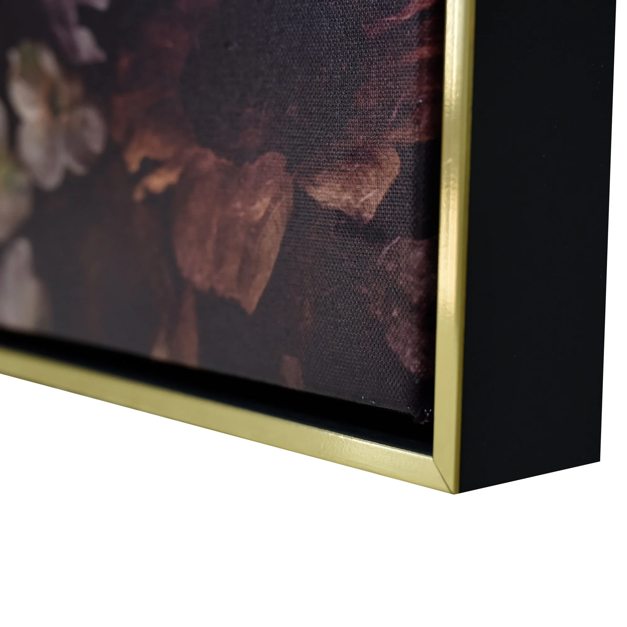 100X100cm Cockatoo Romance Gold Framed Canvas Wall Art - Image 7