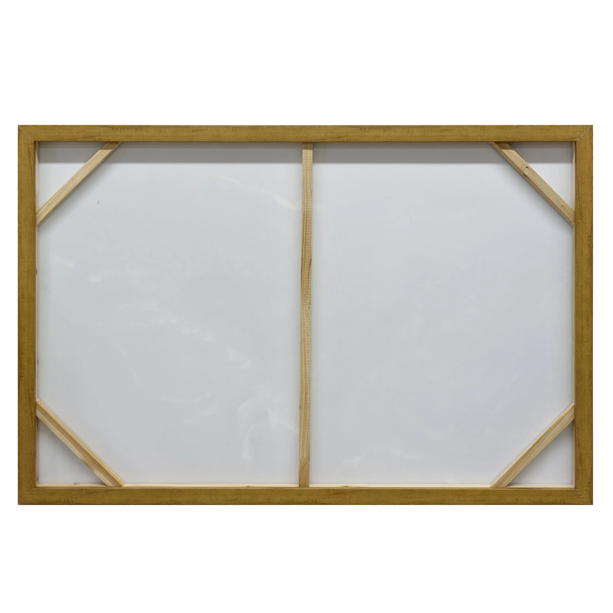 120X80cm Wave's Embrace Dark Wood Framed Canvas Wall Art - Image 4