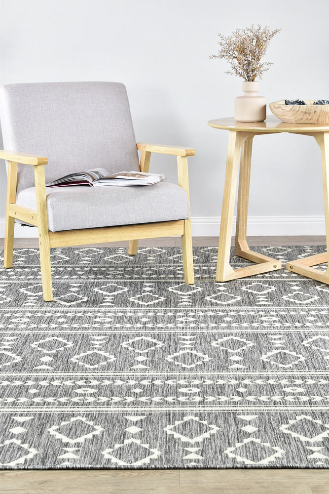 Alaska Grey Cream Rug 3333-GU6E - Image 10