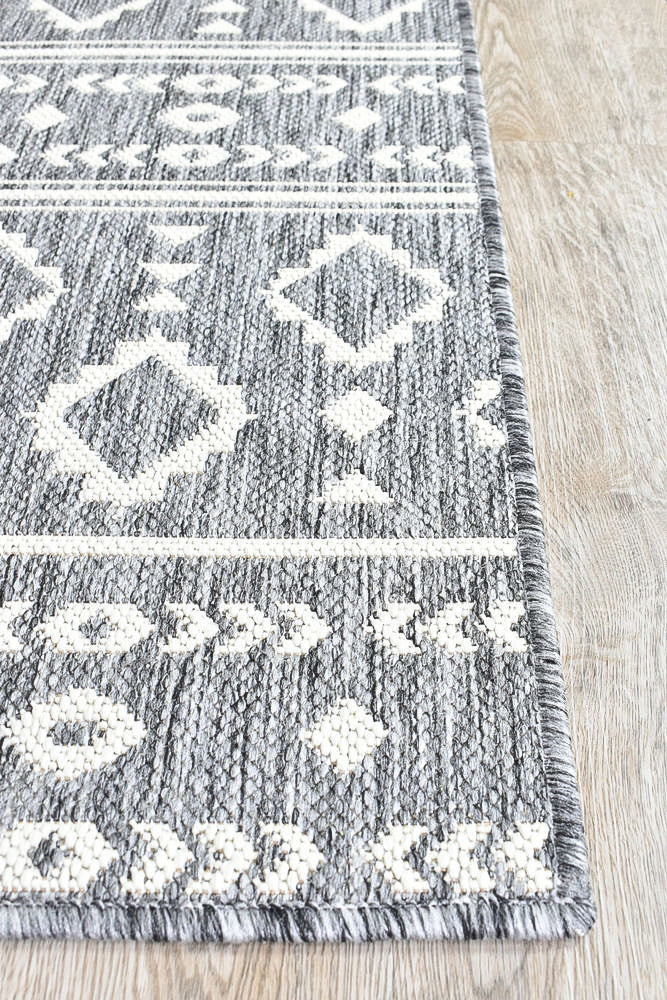 Alaska Grey Cream Rug 3333-GU6E - Image 12