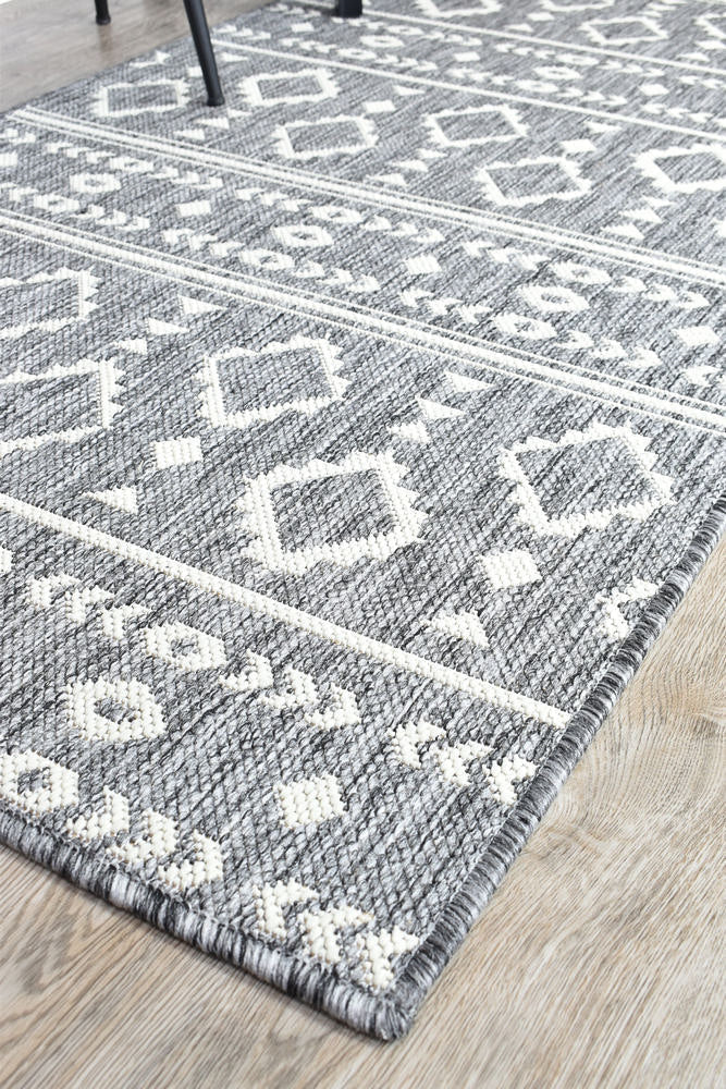 Alaska Grey Cream Rug 3333-GU6E - Image 14