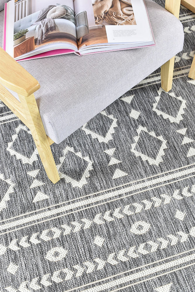 Alaska Grey Cream Rug 3333-GU6E - Image 17