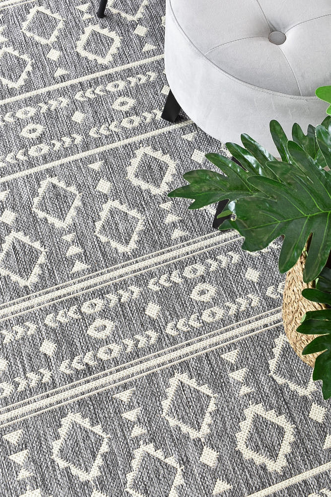 Alaska Grey Cream Rug 3333-GU6E - Image 6