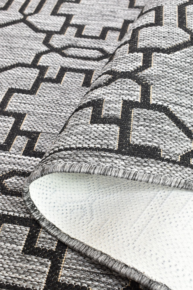 Alaska Grey Black Rug 208-DM9E - Image 3