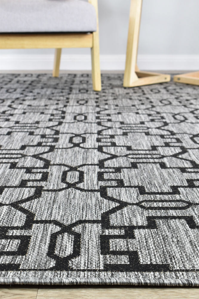 Alaska Grey Black Rug 208-DM9E - Image 5