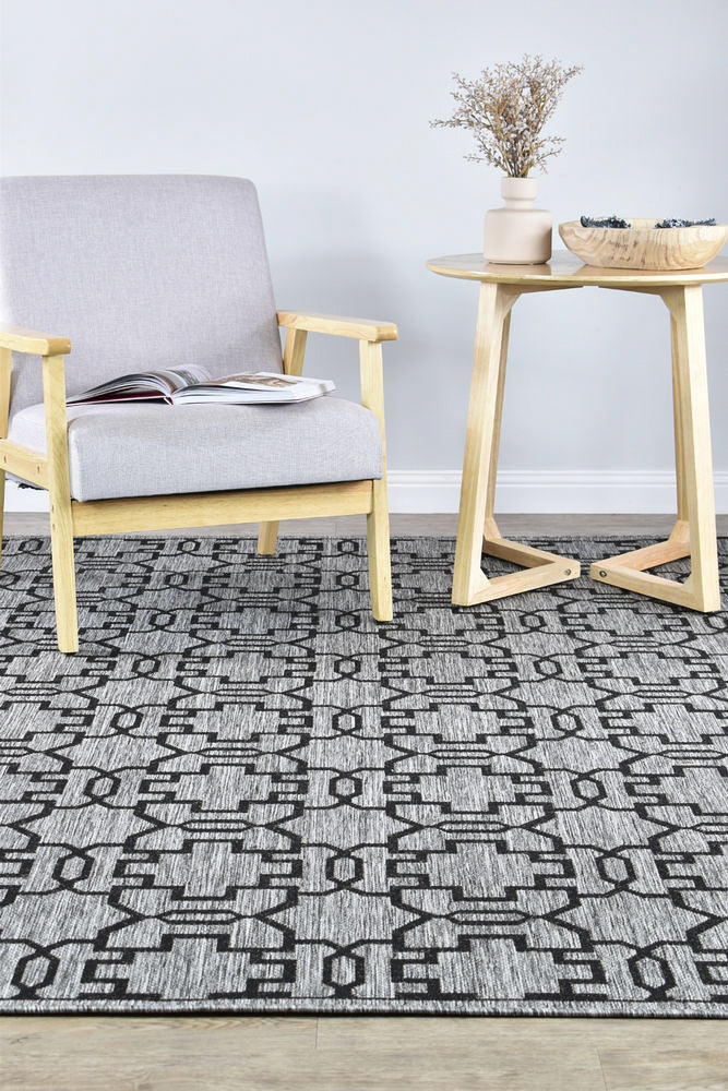 Alaska Grey Black Rug 208-DM9E - Image 9