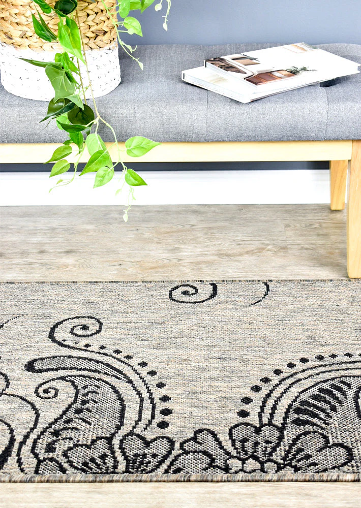 long-island Runner Beige Grey Rug 2902-J48H - Image 5