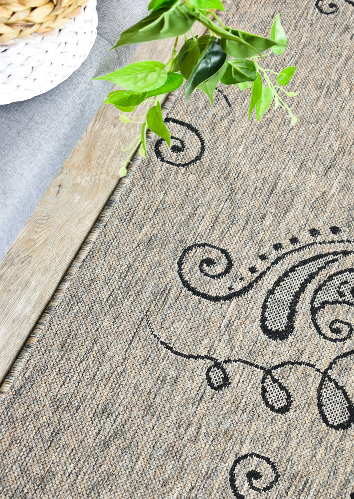 long-island Runner Beige Grey Rug 2902-J48H - Image 6
