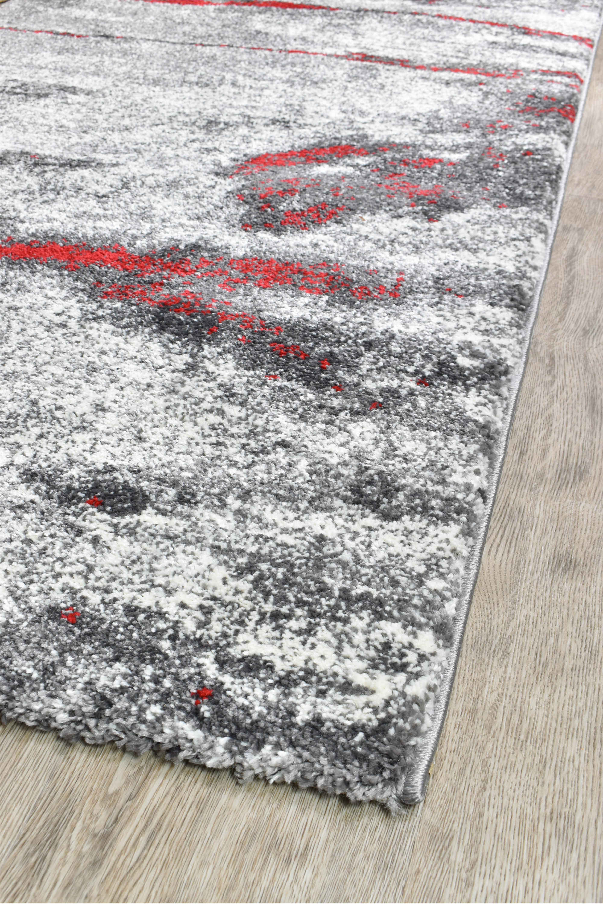 Dahlia 176 Grey Red Rug - Image 12
