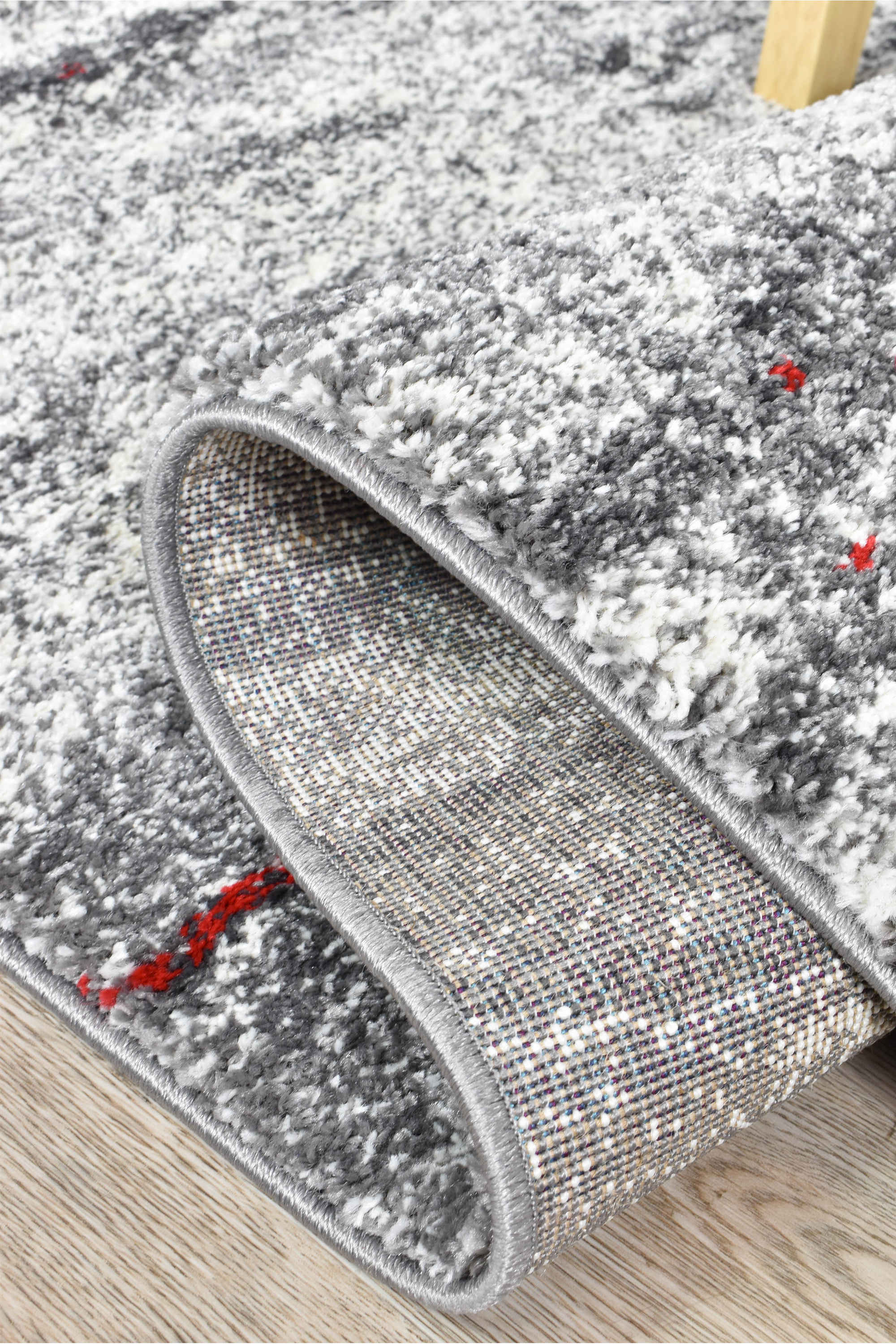Dahlia 176 Grey Red Rug - Image 18