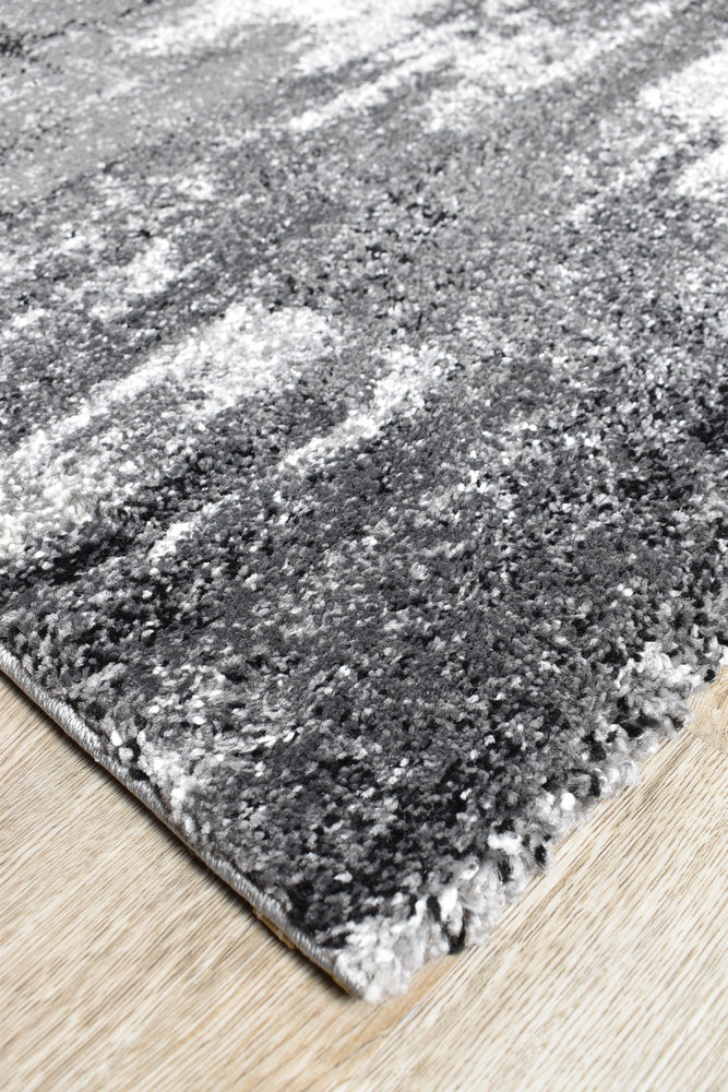 Millard 347 Light Grey Dark Grey Rug - Image 2