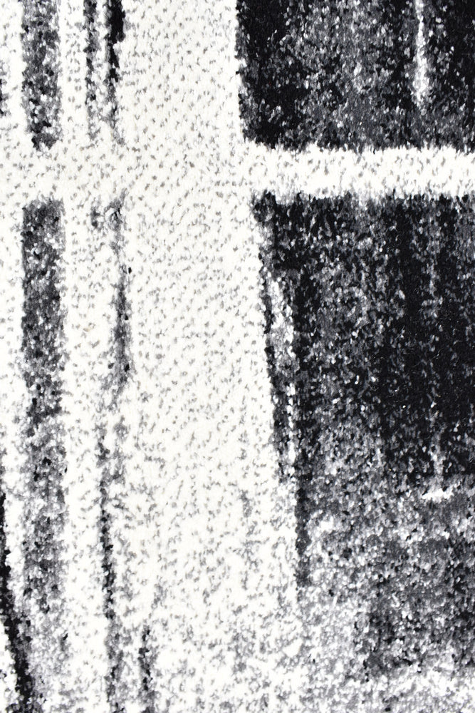 Millard 347 Light Grey Dark Grey Rug - Image 5