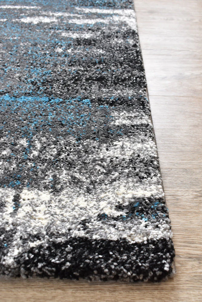 Millard 347 Light Grey Turquoise Rug - Image 3