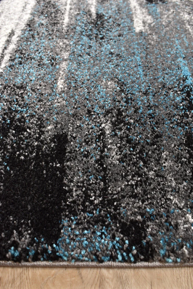 Millard 347 Light Grey Turquoise Rug - Image 4
