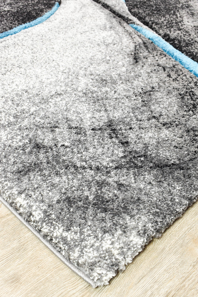 Dahlia 37 Dark Grey Turquoise - Image 2