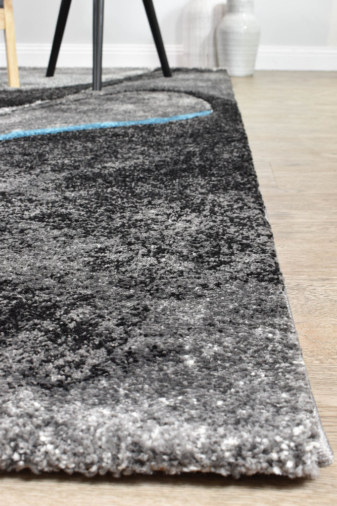 Dahlia 37 Dark Grey Turquoise - Image 3