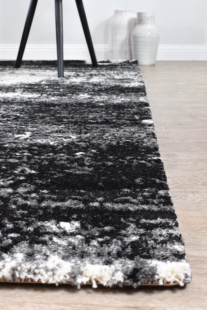 Dahlia 651 Black White Rug - Image 3
