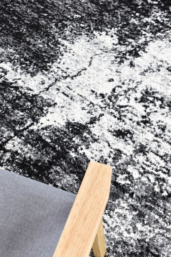Dahlia 651 Black White Rug - Image 6
