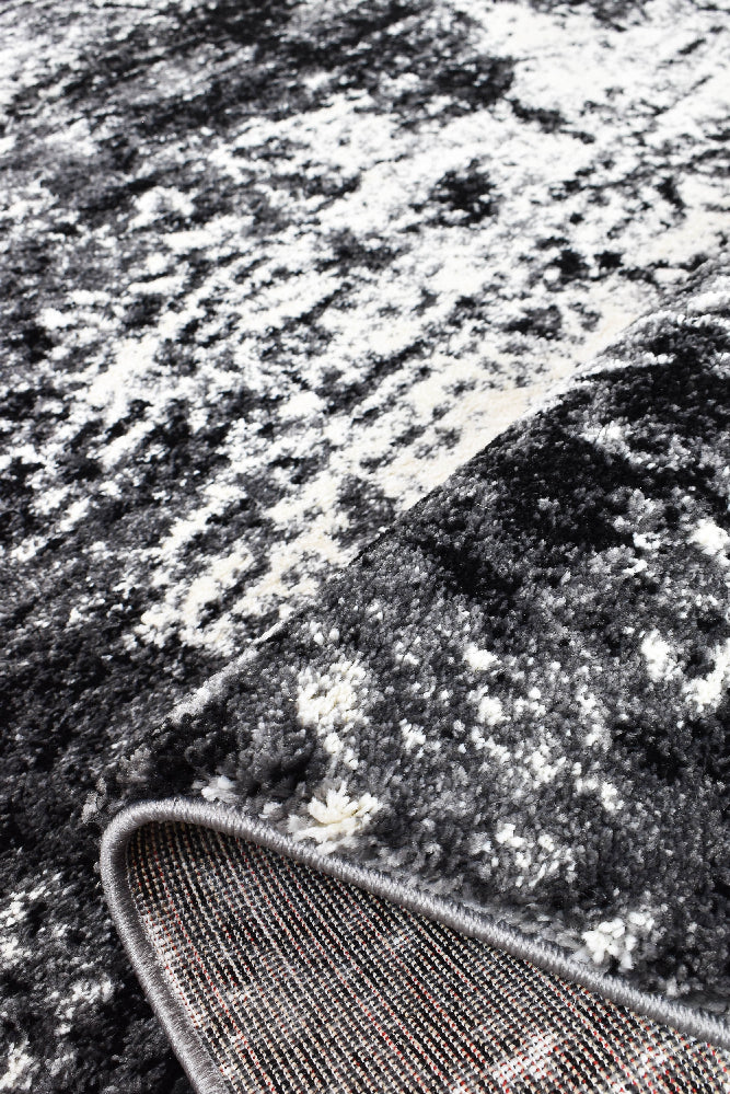 Dahlia 651 Black White Rug - Image 9
