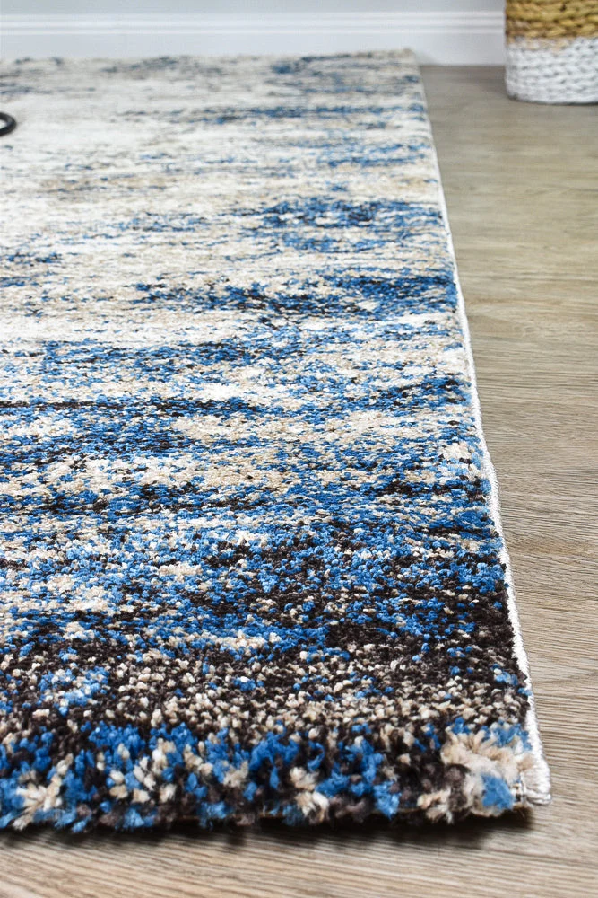 Millard 651 White Blue Rug - Image 4