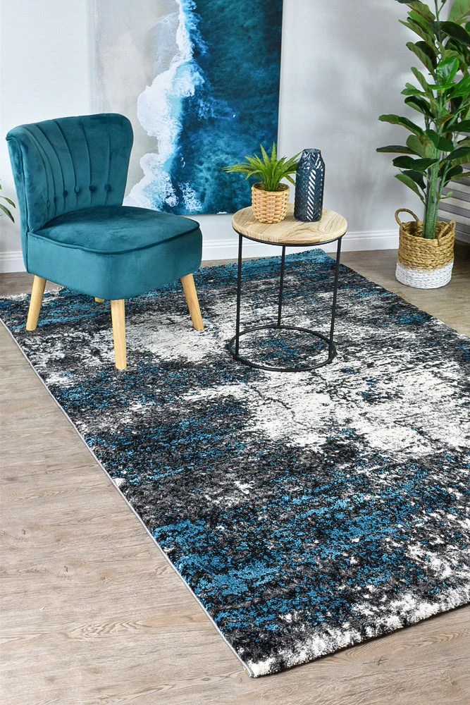Millard 651 White Turquoise Rug - Image 2