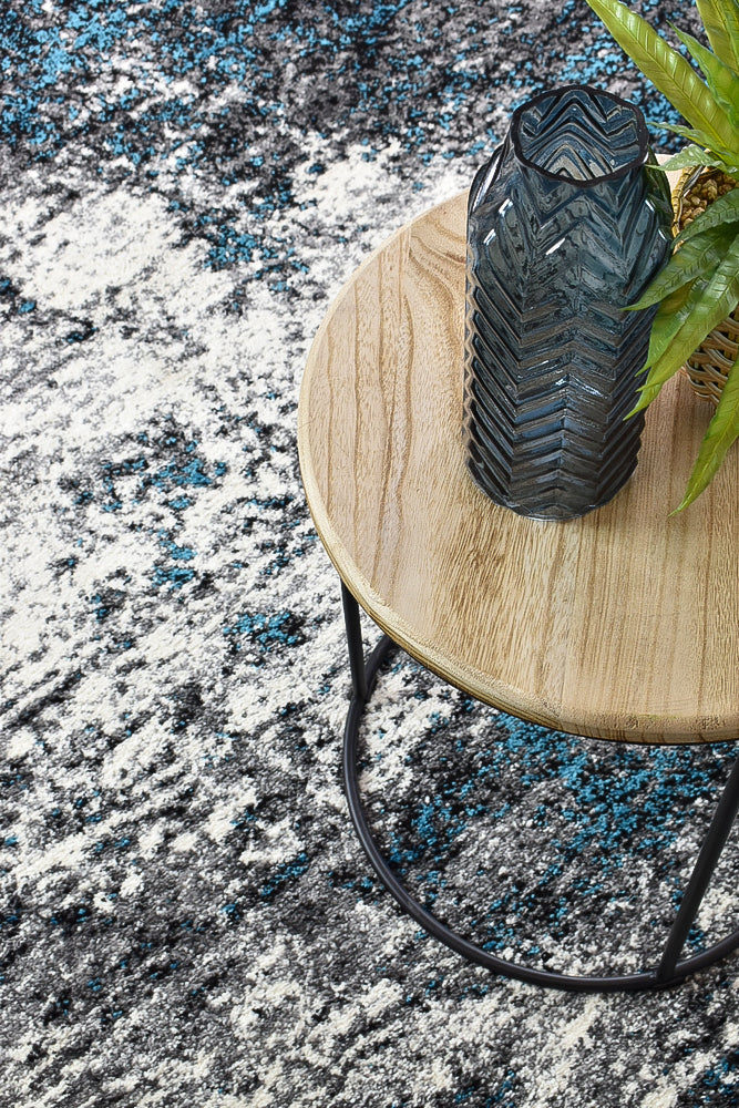 Millard 651 White Turquoise Rug - Image 8