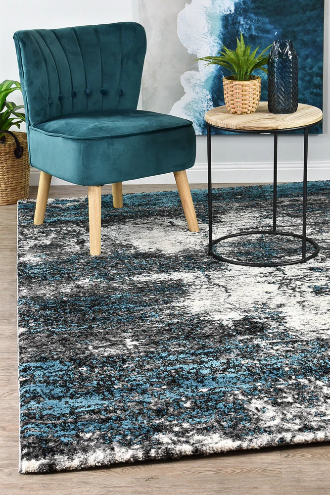 Millard 651 White Turquoise Rug - Image 9