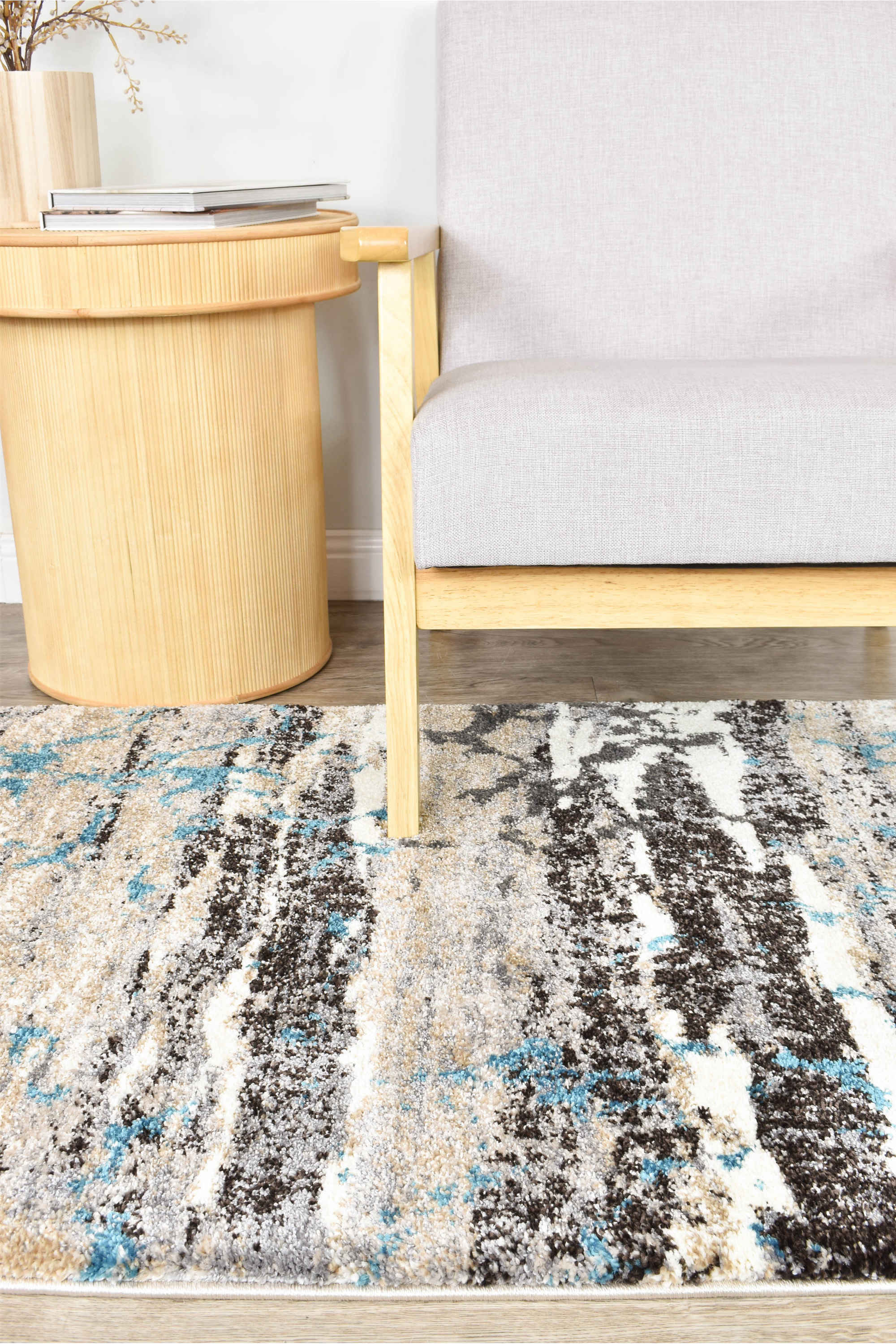 Dahlia 696 Beige Turquoise Rug - Image 16