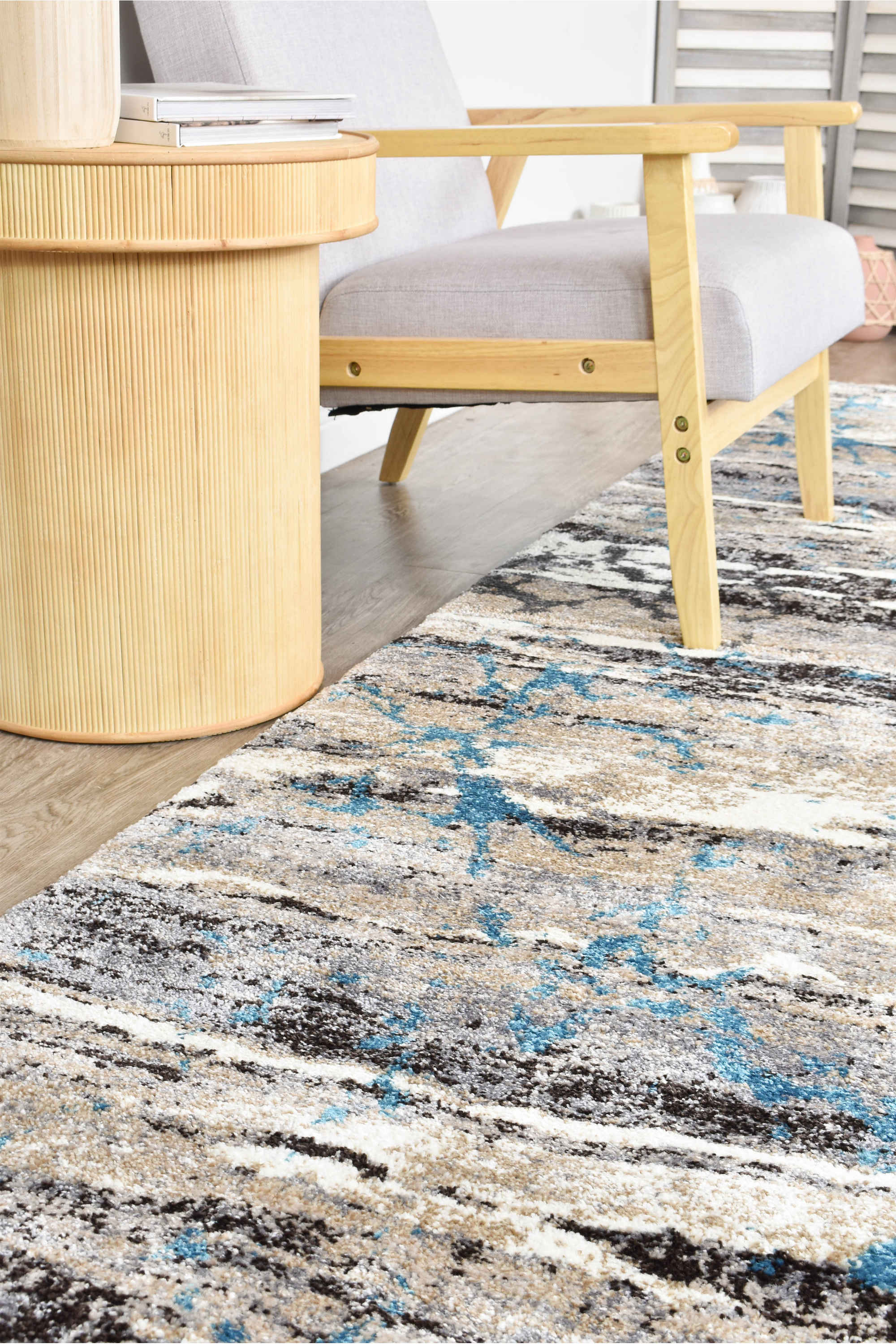 Dahlia 696 Beige Turquoise Rug - Image 17