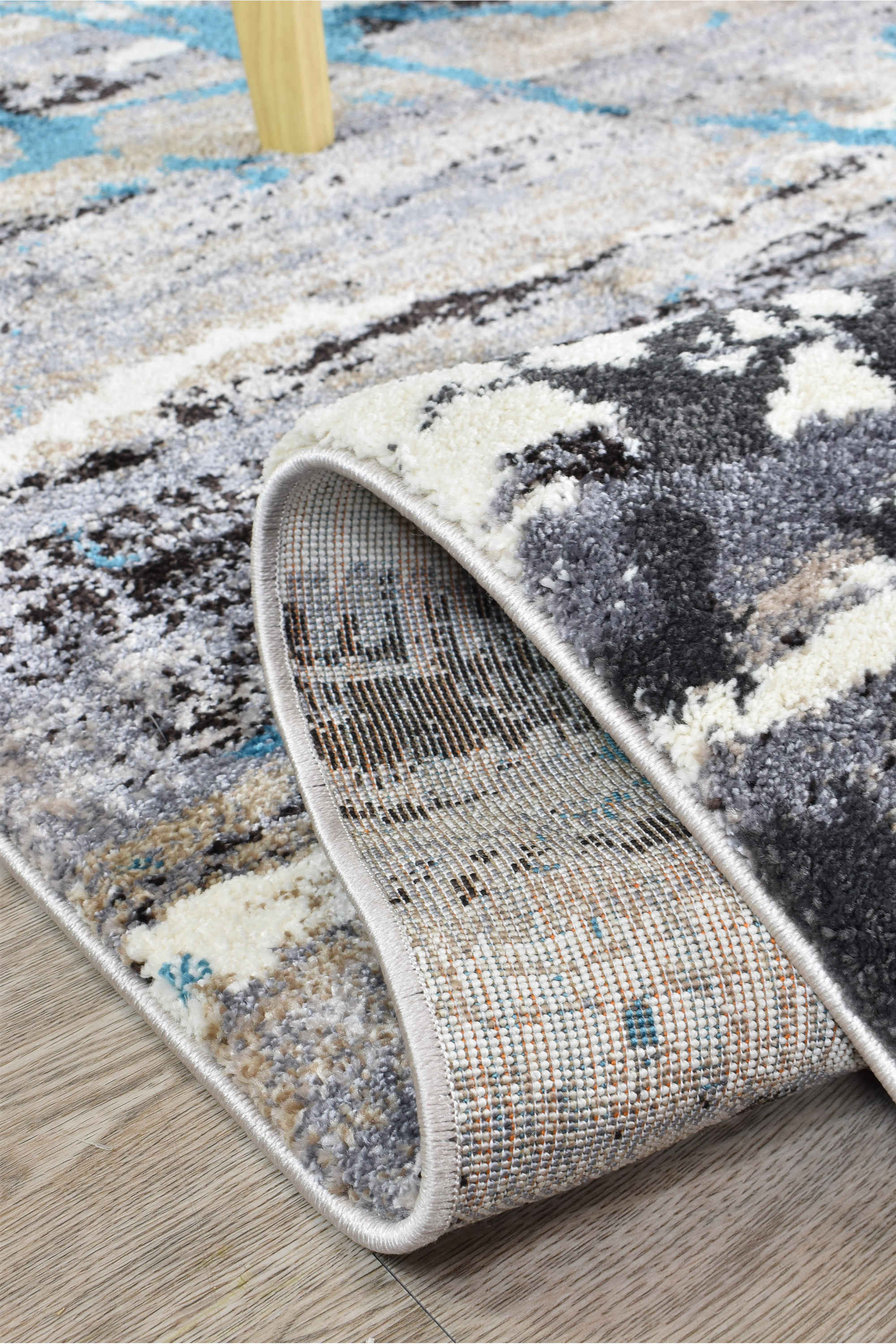 Dahlia 696 Beige Turquoise Rug - Image 4