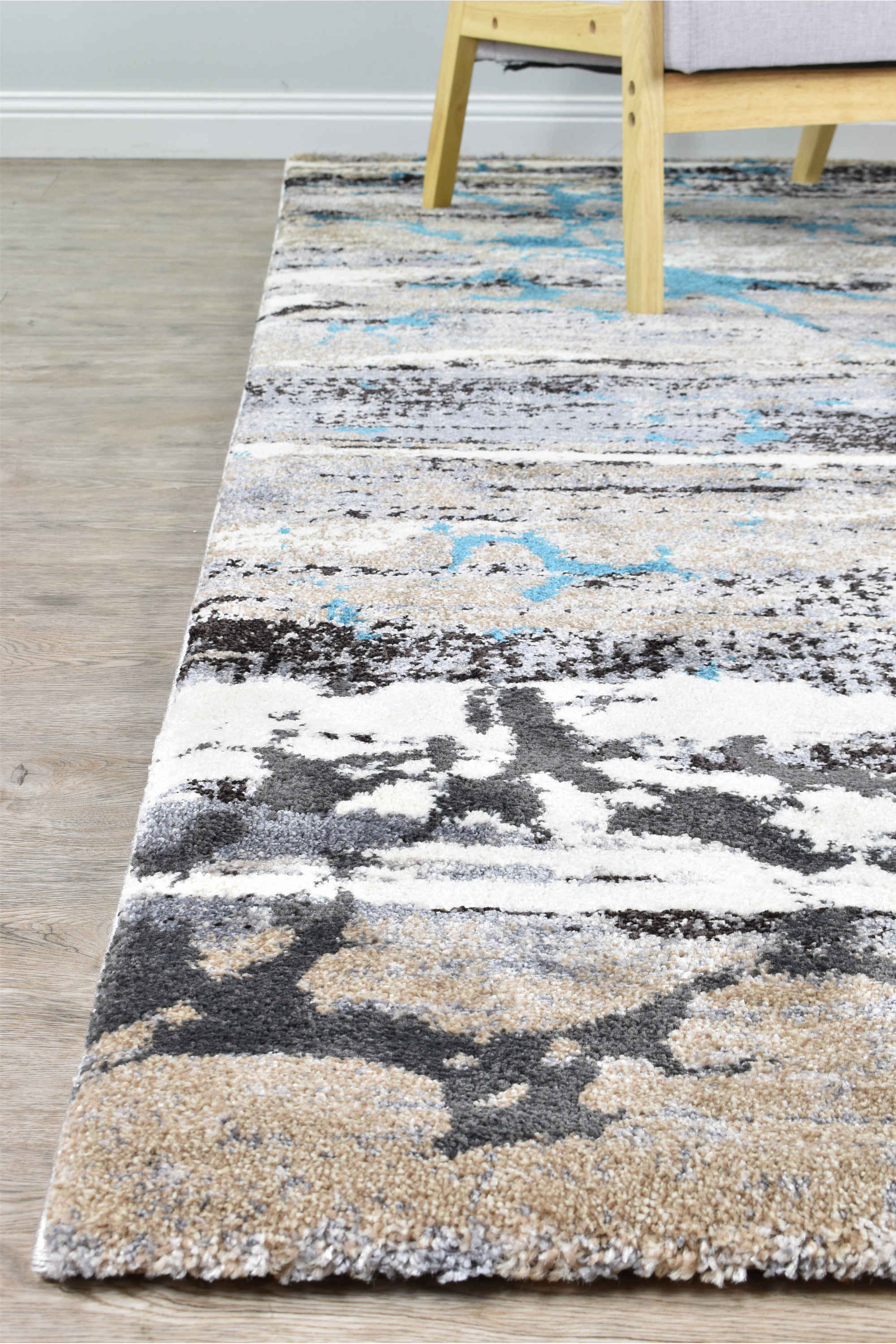 Dahlia 696 Beige Turquoise Rug - Image 6