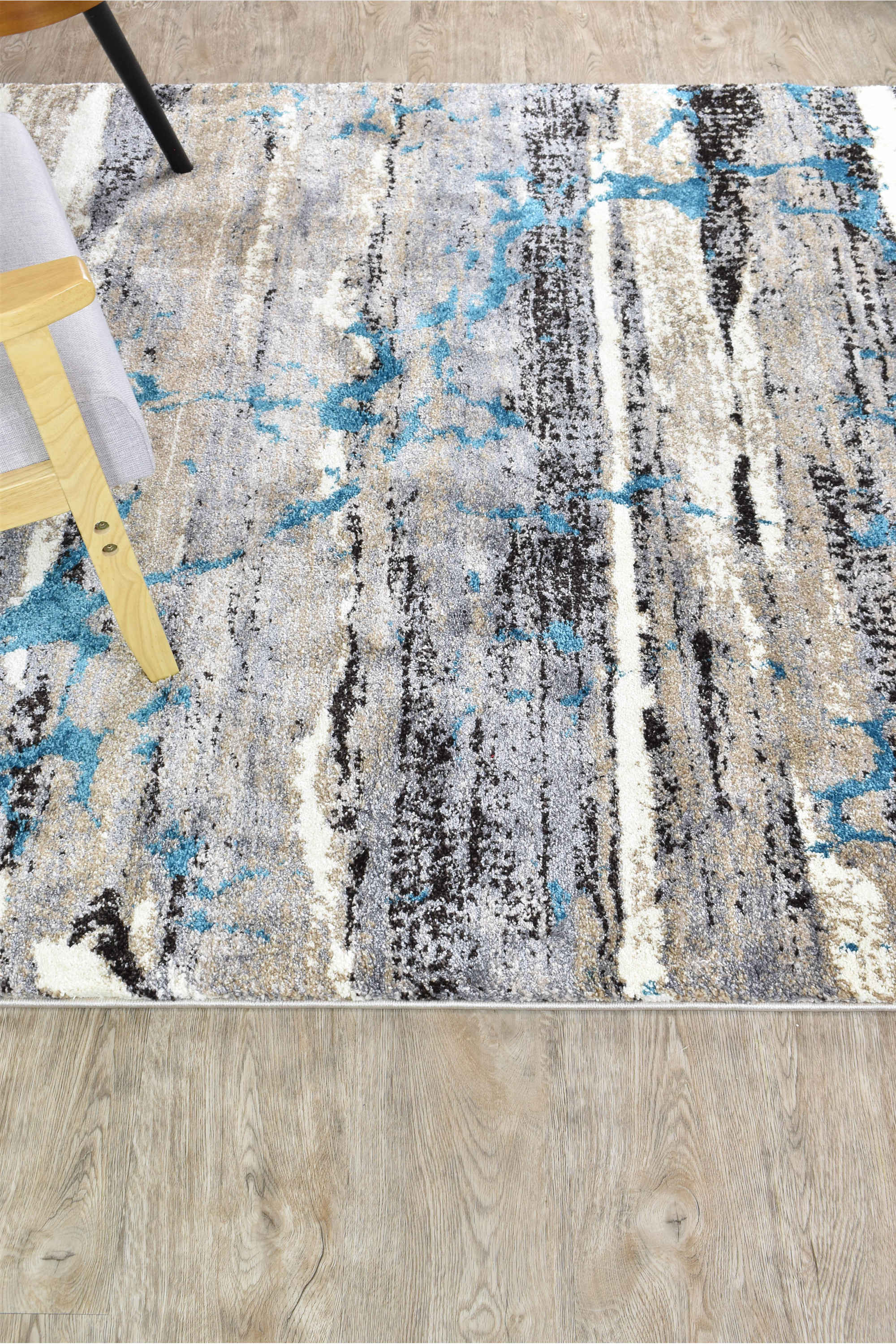 Dahlia 696 Beige Turquoise Rug - Image 8