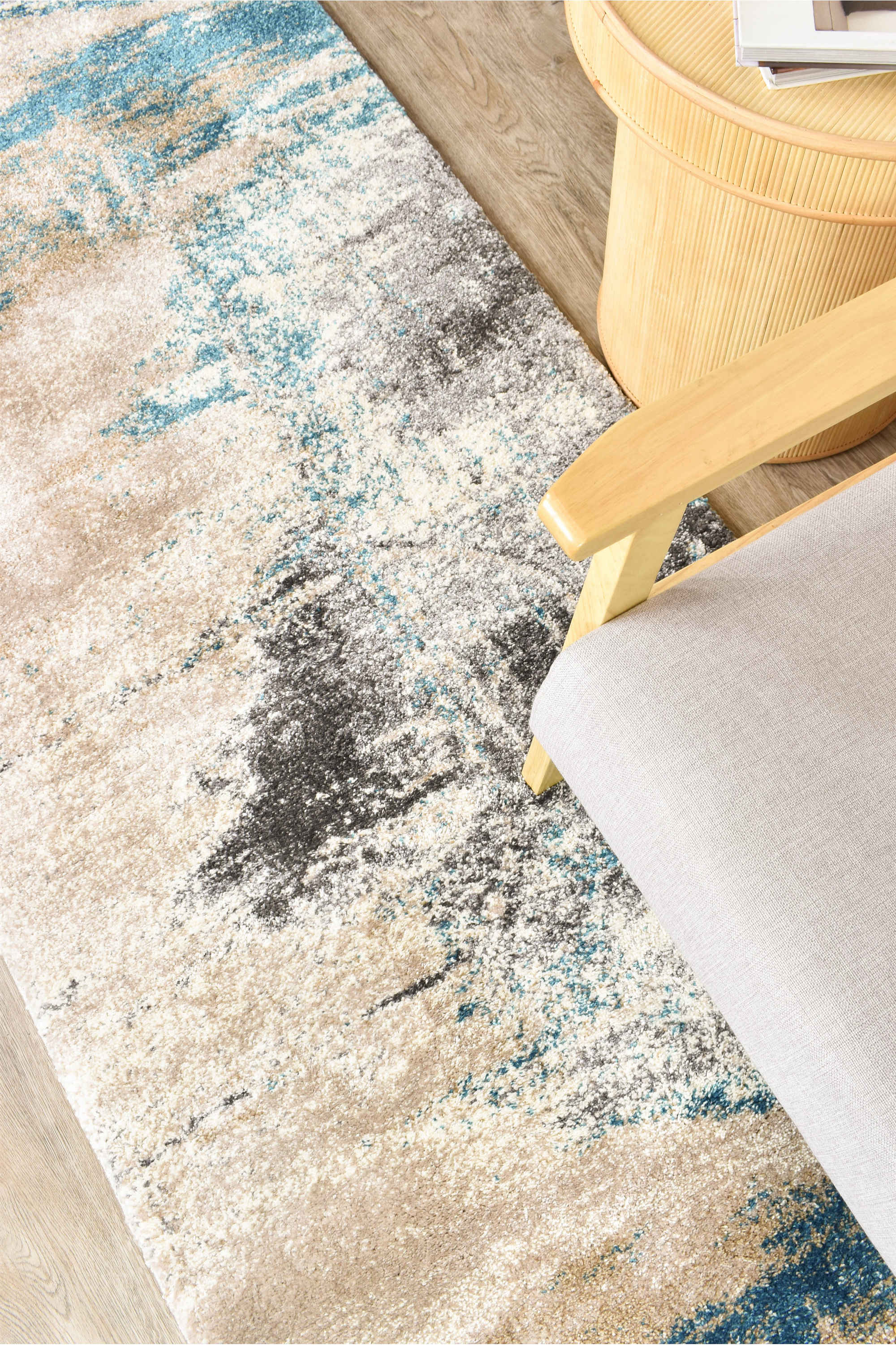 Dahlia 854 Beige Turquoise Rug - Image 16