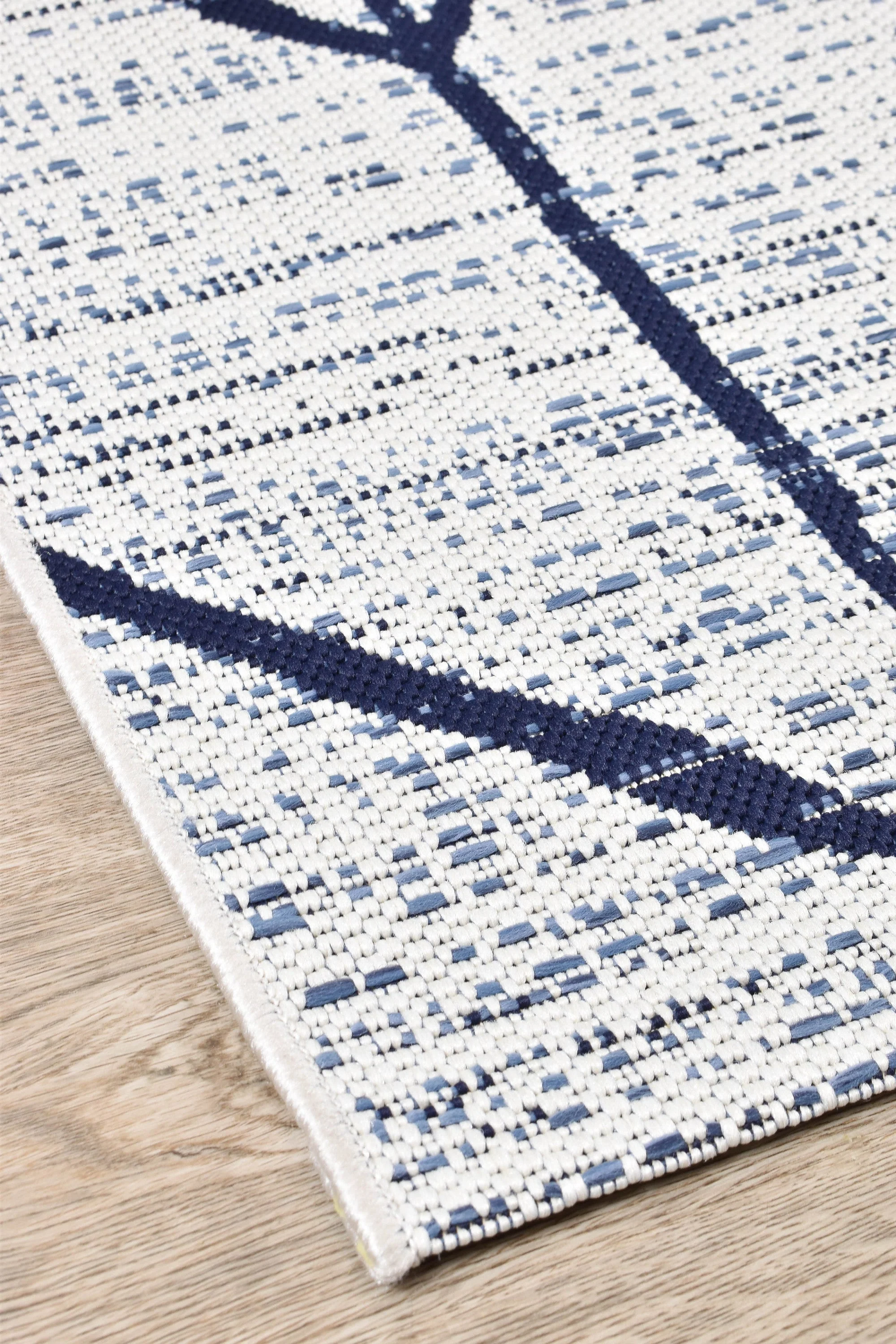 Iris Cream Blue Rug 47274-306 - Image 3