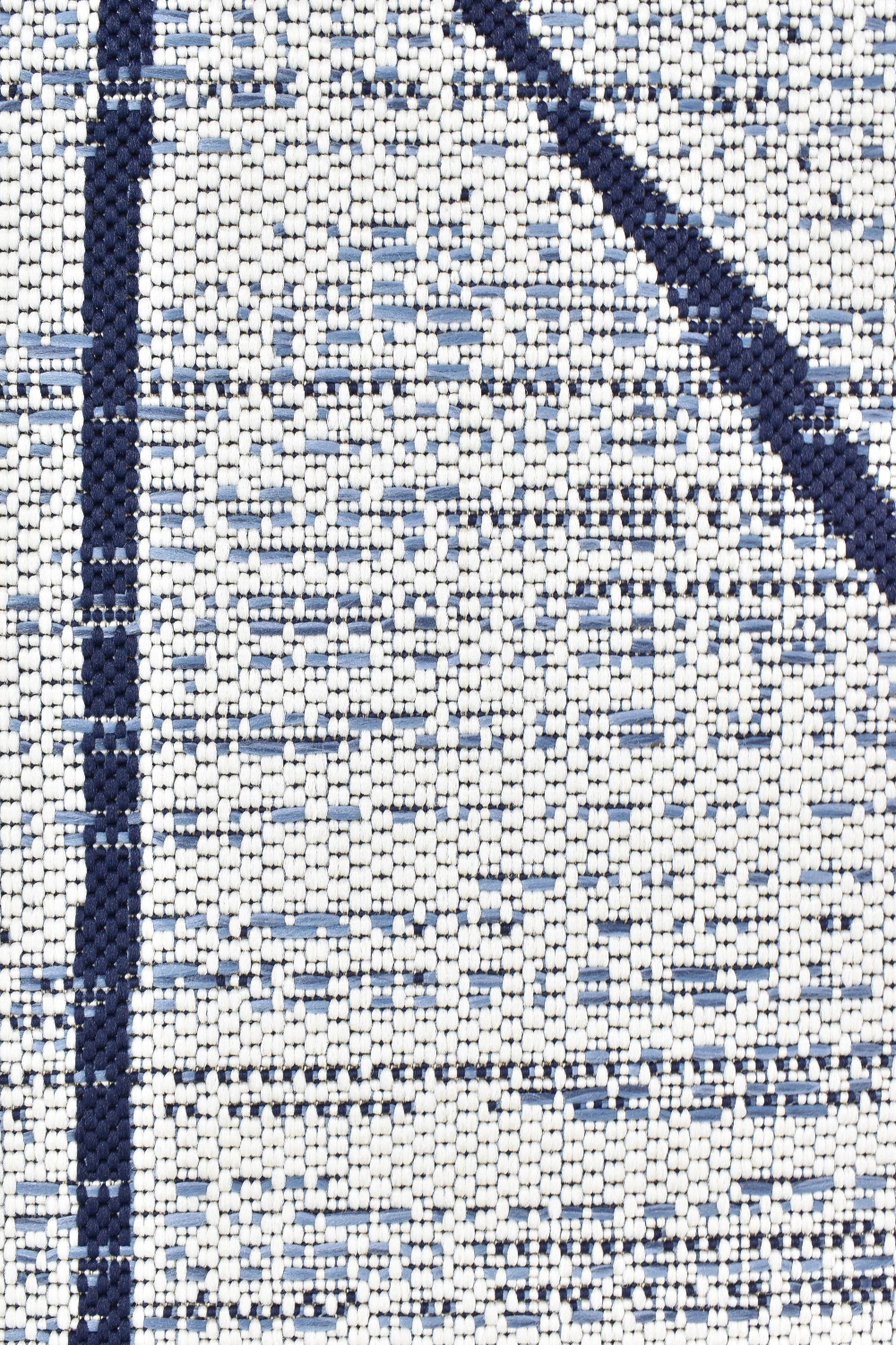 Iris Cream Blue Rug 47274-306 - Image 4