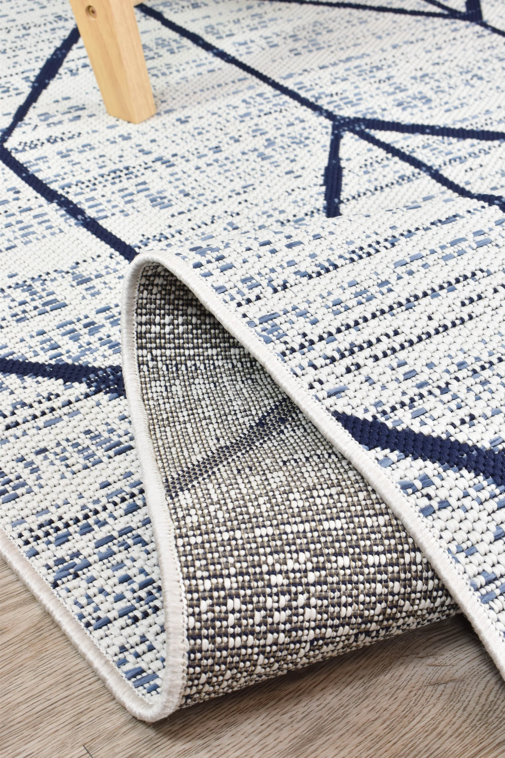 Iris Cream Blue Rug 47274-306 - Image 5