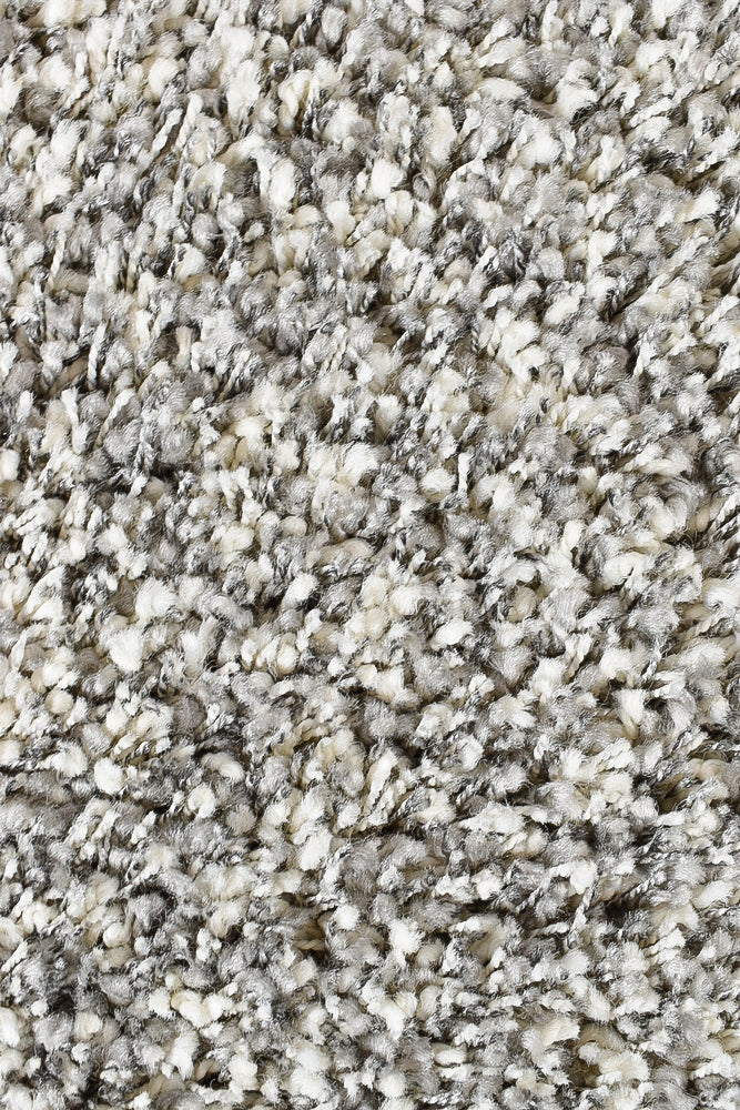 Plain Portland Shaggy Rug Grey 6699 - Image 4