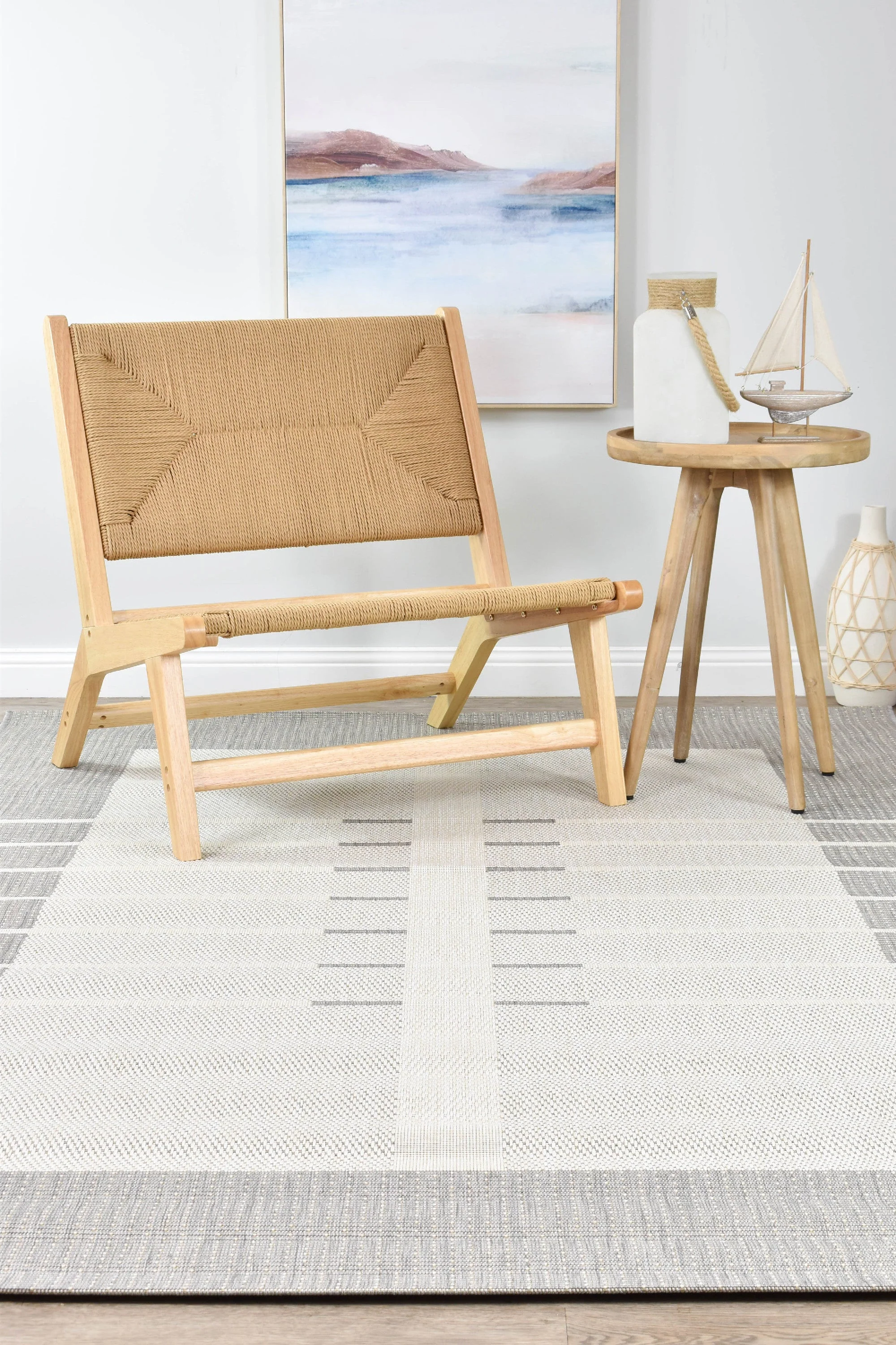 Harper Silver Cream Rug 4863-37