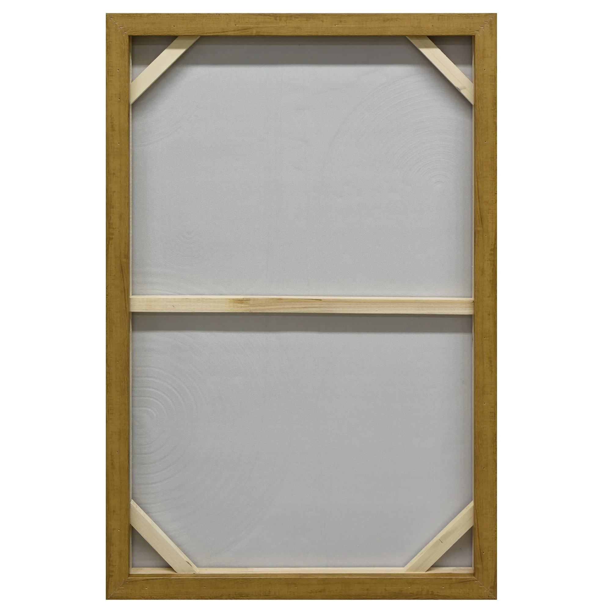 60X90cm Ephemeral Echoes of Continuity Dark Wood Framed Hand Painted Canvas Wall Art - Image 4