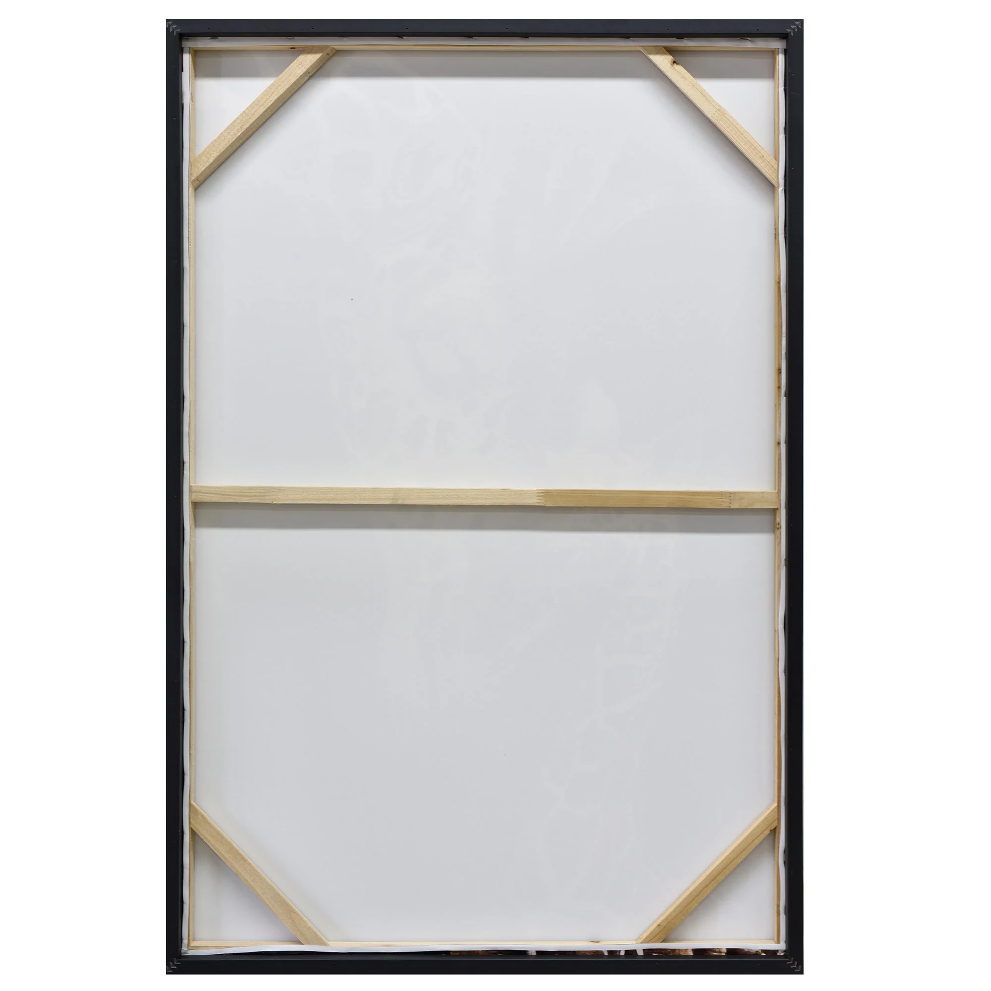80X120cm Gilded Silhouettes Champagne Framed Canvas Wall Art - Image 4