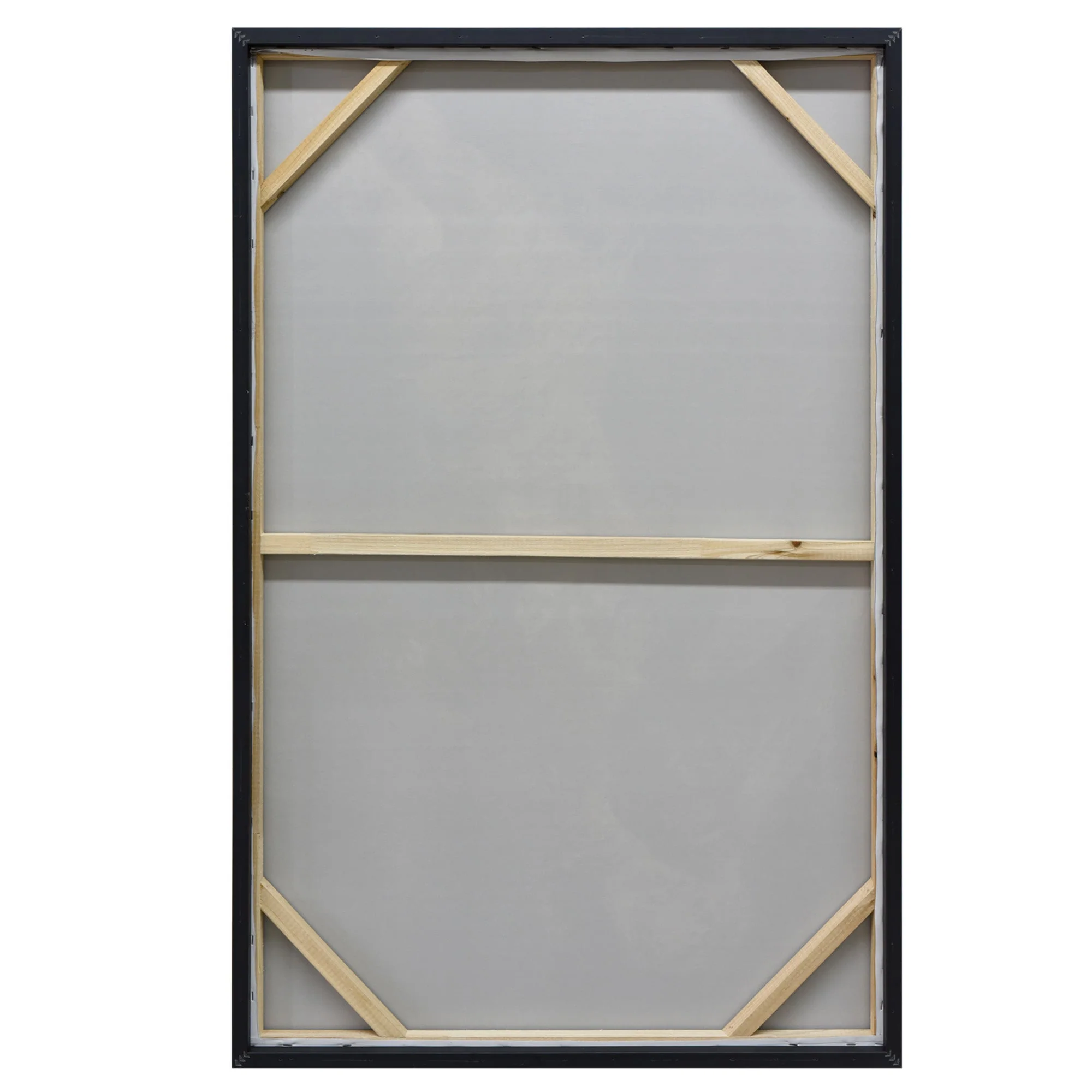 80X120cm Golden Titan Champagne Framed Hand Painted Canvas Wall Art - Image 4