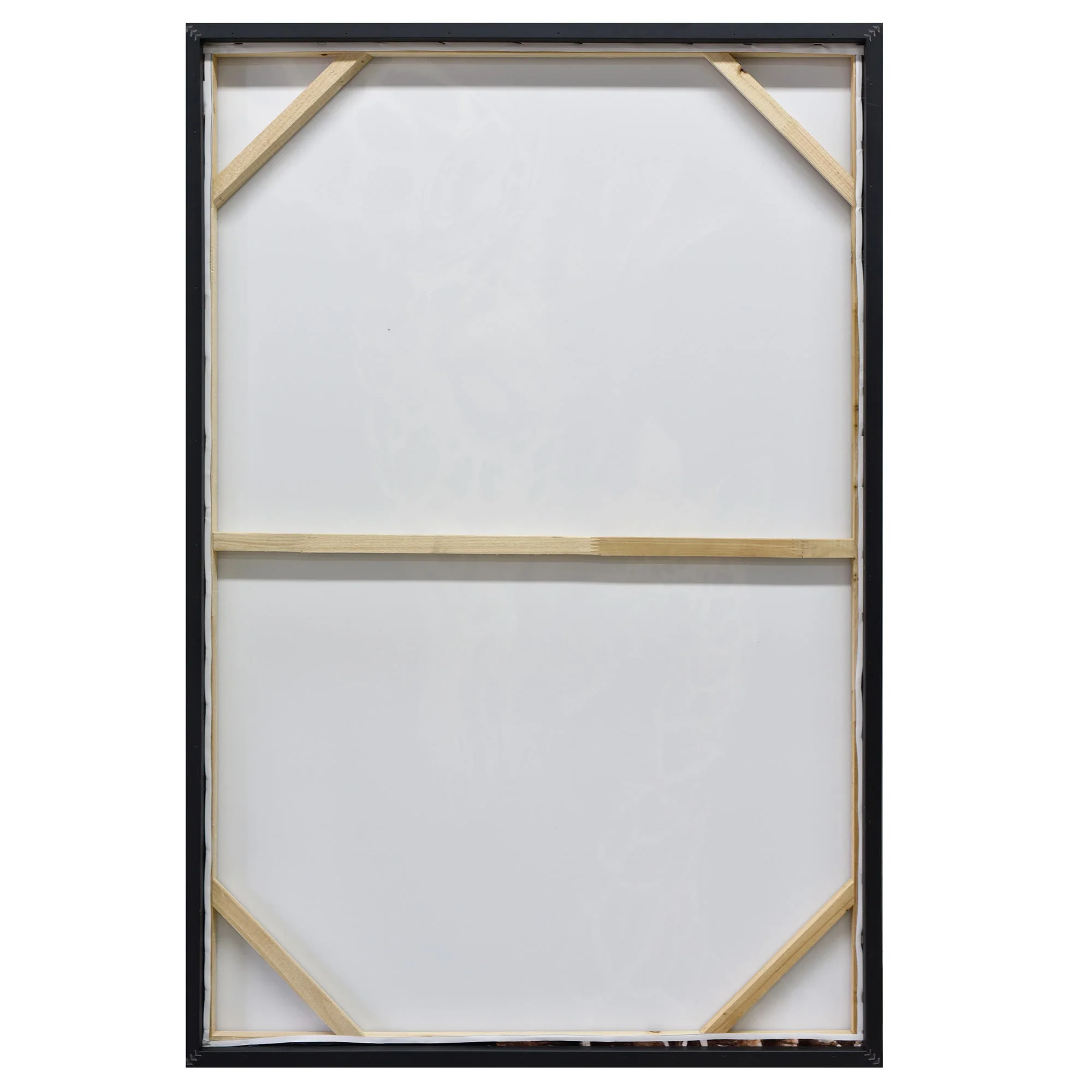 80X120cm Tender Touch Champagne Framed Canvas Wall Art - Image 4
