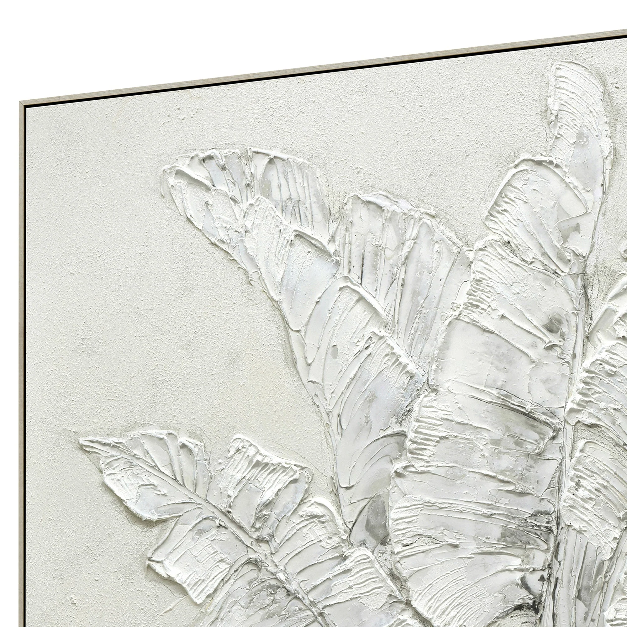 90X120cm Ethereal Paradise Light Wood Framed Hand Painted Canvas Wall Art - Image 10