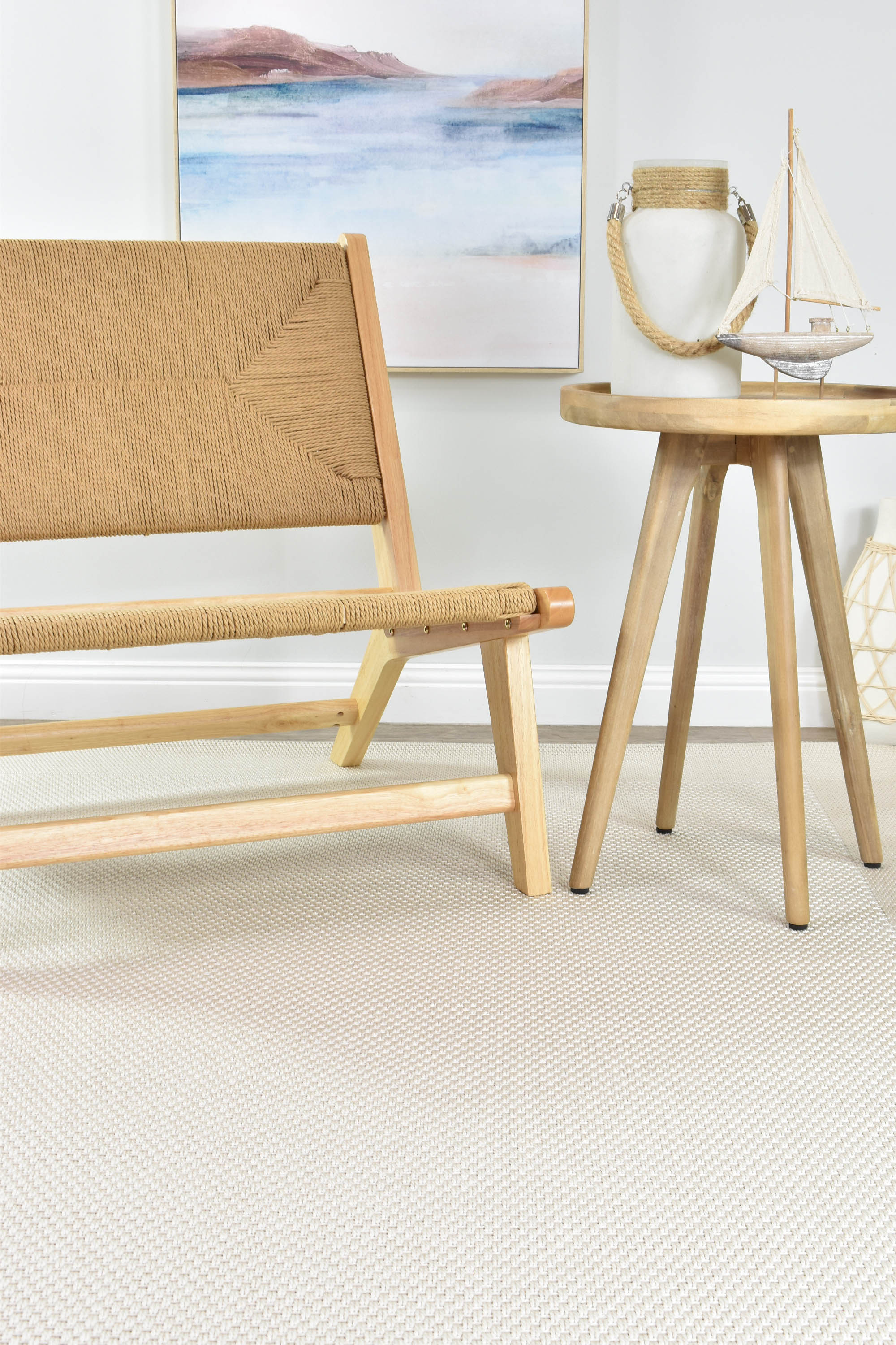 Outdoor Sisal White Rug 3900-069 - Image 5