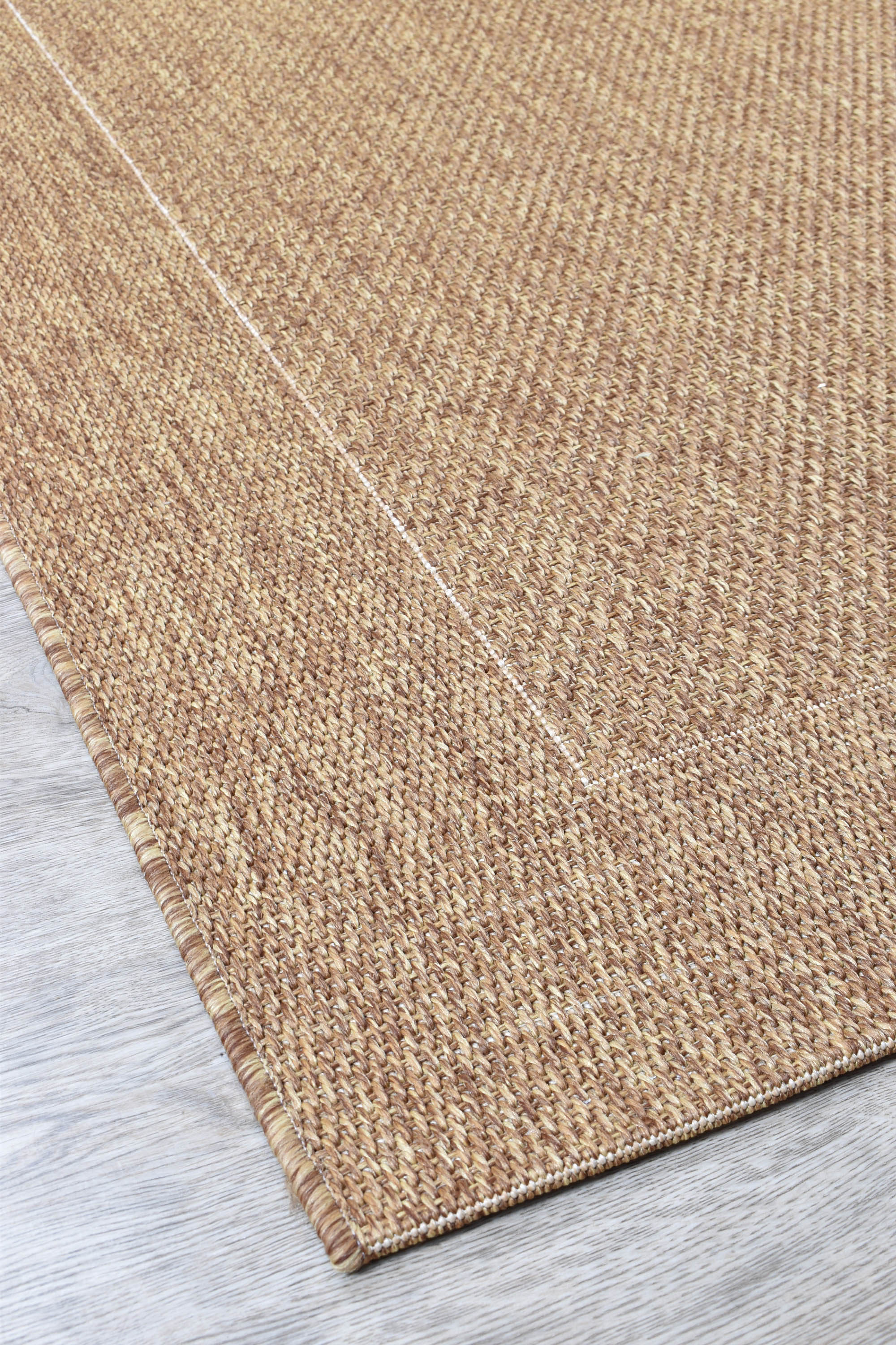 Outdoor Sisal Brown Rug 3900-075 Runner - Image 3
