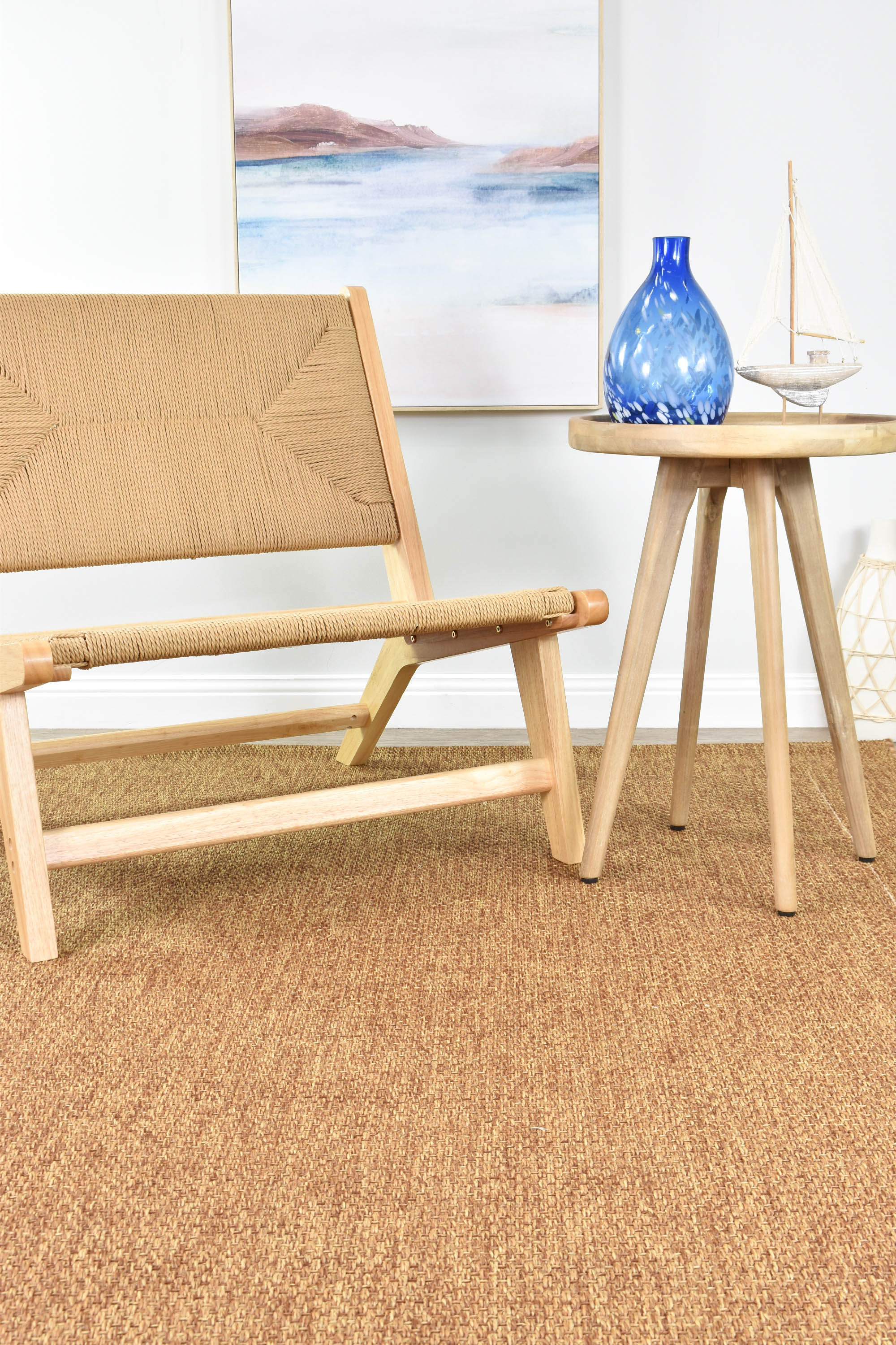 Outdoor Sisal Brown Rug 3900-075 Runner - Image 5