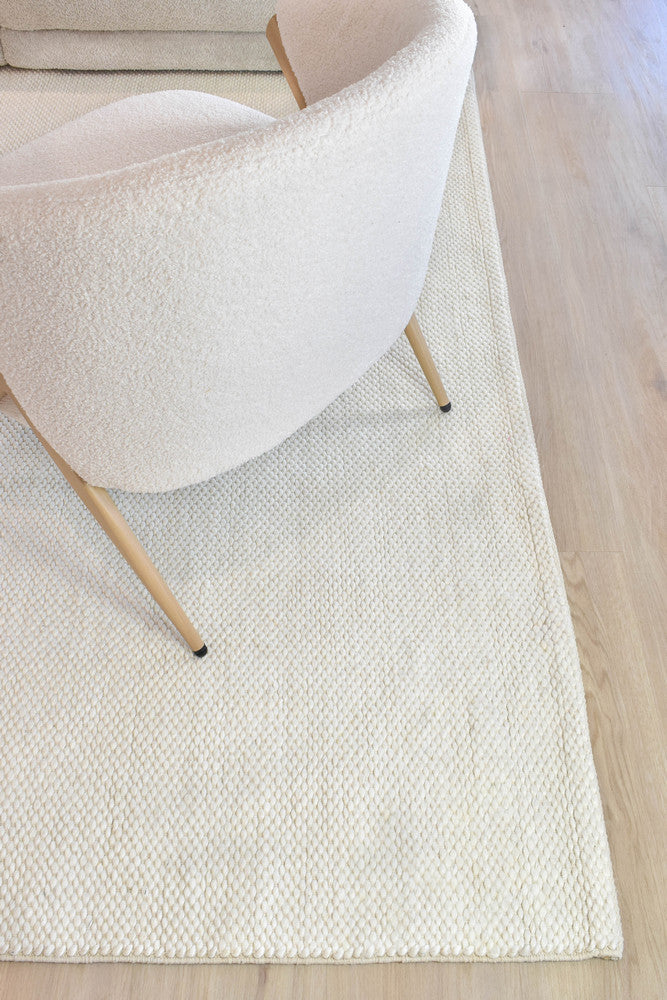 Allure Cloud Silk Wool Rug - Image 4