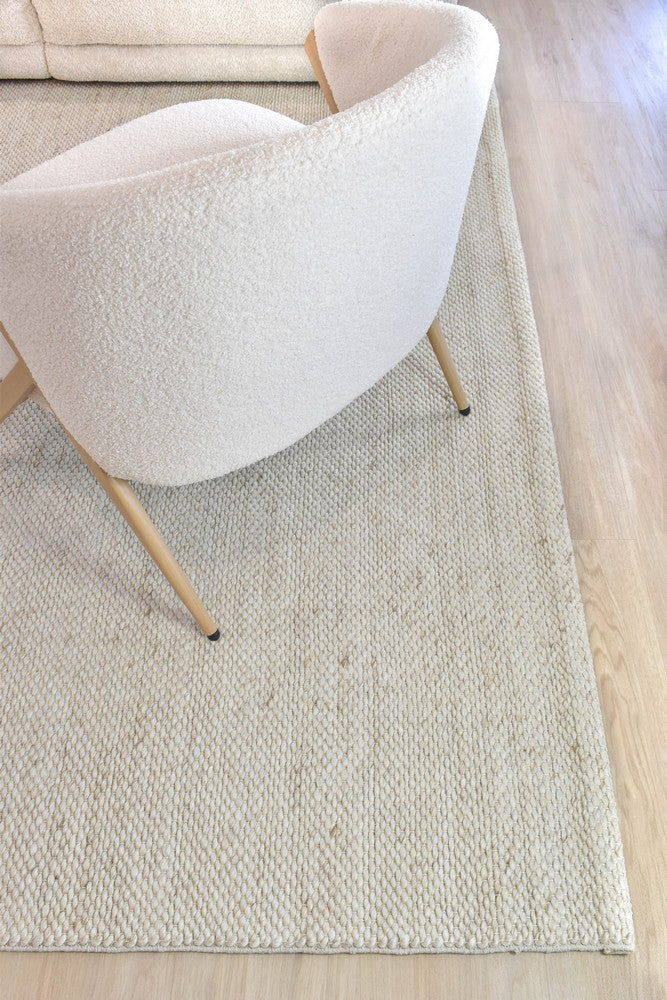 Allure Earth Linen Wool Rug - Image 3