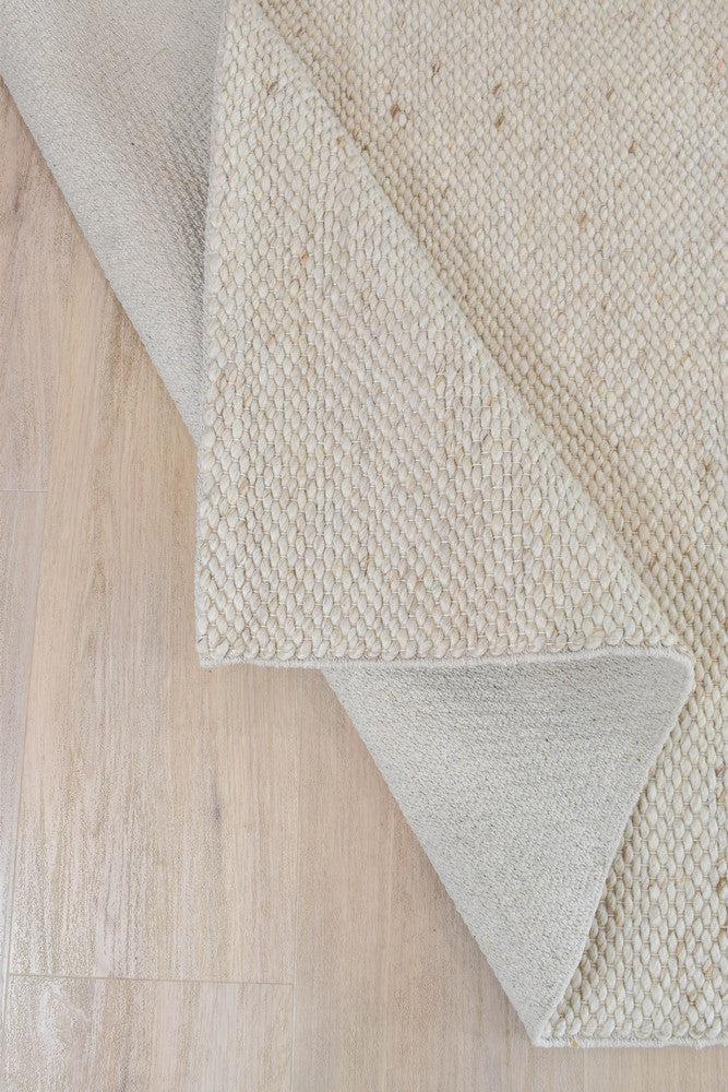 Allure Earth Linen Wool Rug - Image 4