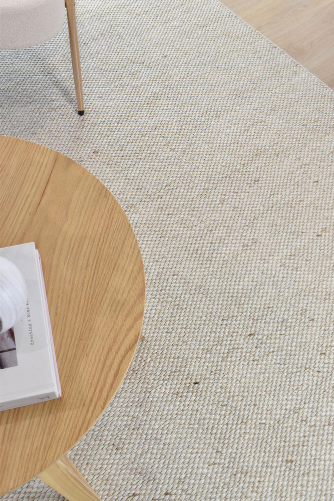 Allure Earth Linen Wool Rug - Image 6
